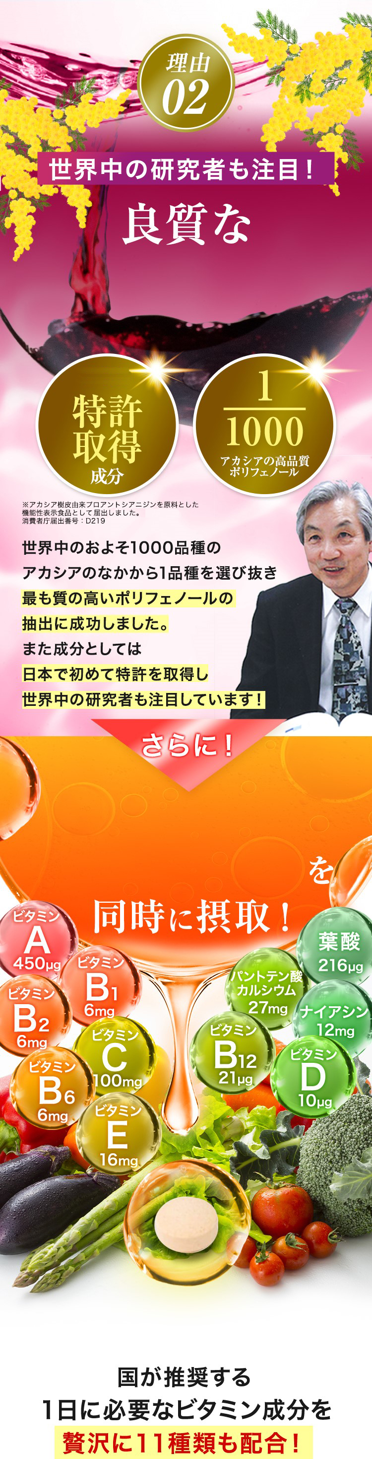 良質なポリフェノール