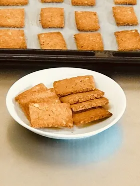 おからときな粉のクッキーの画像