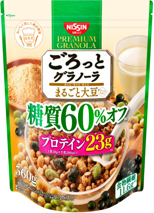 ごろっとグラノーラまるごと大豆糖質オフの画像