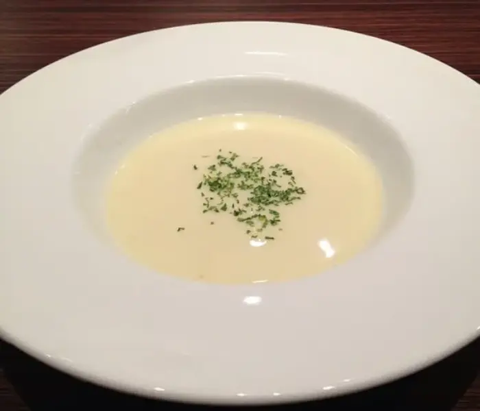 豆腐とじゃがいもの冷製ポタージュ