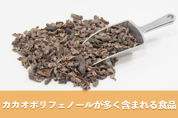 カカオポリフェノールを多く含まれる食品を把握して効率よく摂取しよう