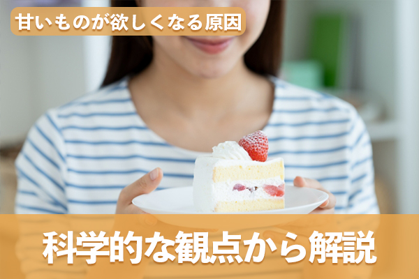 科学的な観点から甘いものが欲しくなる原因とそのリスクを解説します