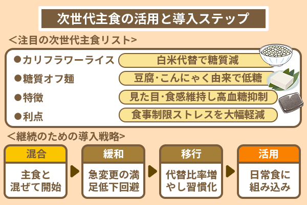 次世代主食の活用と導入ステップ